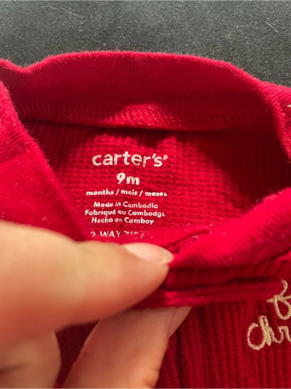 Carters Holiday Footie Sleepers